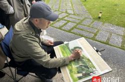 正规买球app -五一文旅盛(shèng)宴“開(kāi)席”前，一群画家(jiā)走进南京(jīng)北岸的山水间
