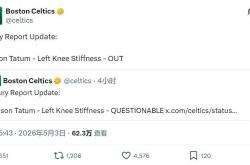 世界杯买球app -不打了！膝盖受伤！塔图姆退出抢七大战