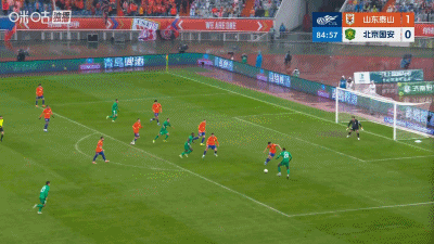 1-1平申花！国安32次传中仅1球，张辛昕：45度角低效