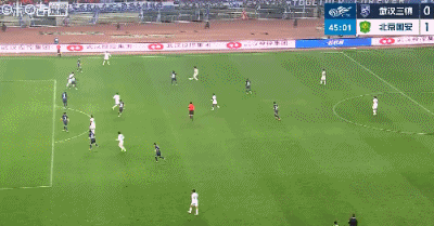 1-1平申花！国安32次传中仅1球，张辛昕：45度角低效